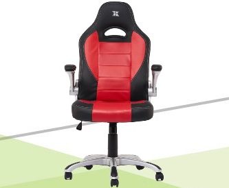 scaun birou gaming serioux ares red